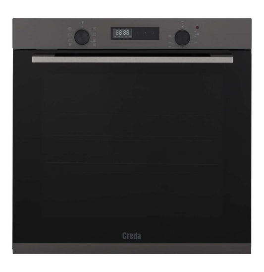 Creda C80BISMFBX DARK STAINLESS STEEL MULTI FUNCTION SINGLE OVEN