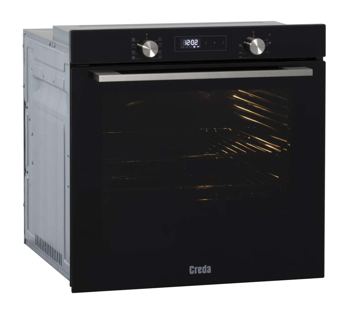 Creda C80BISMFBL  BLACK SINGLE MULTI FUNCTION OVEN