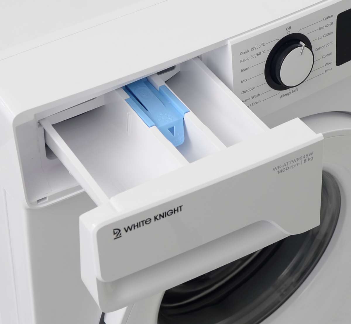 White Knight AT7WM148W 8KG 1400RPM WASHING MACHINE