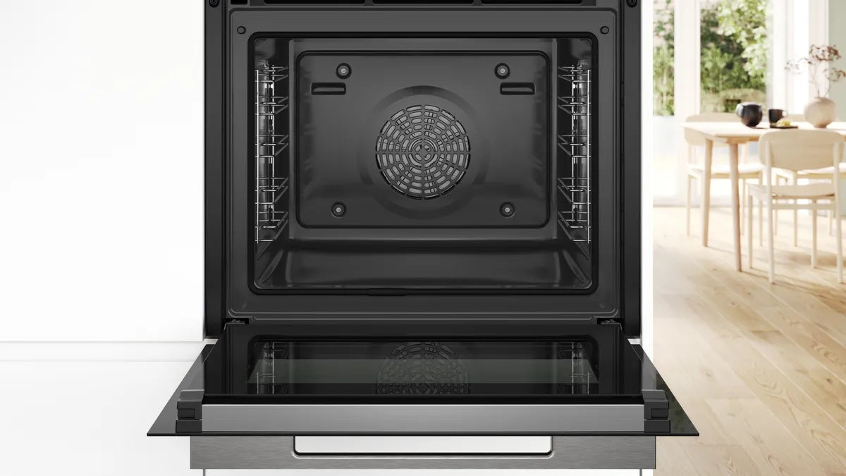 Bosch HBG7741B1B  SERIES 8 BLACK PYROLYTIC BUILT IN OVEN