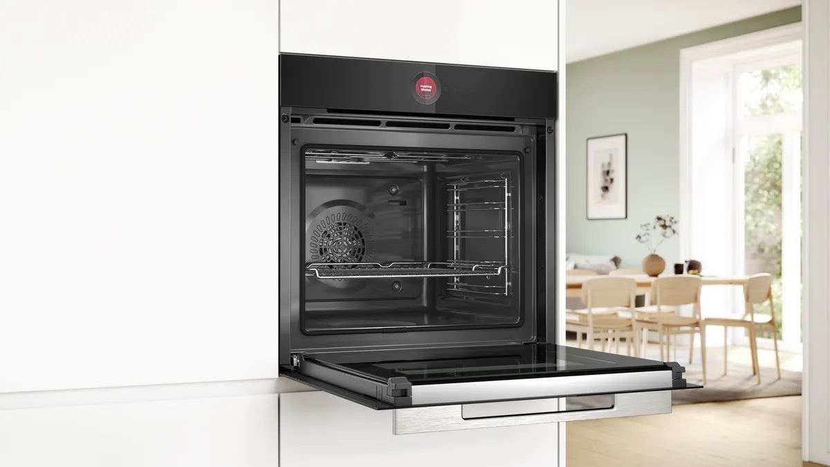 Bosch HBG7741B1B  SERIES 8 BLACK PYROLYTIC BUILT IN OVEN