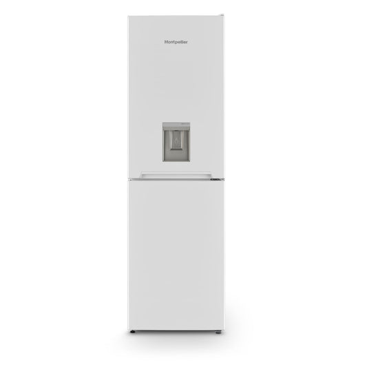 Montpellier MLF1770EWWD  WHITE LOW FROST FRIDGE FREEZER WITH WATER DISPENSER