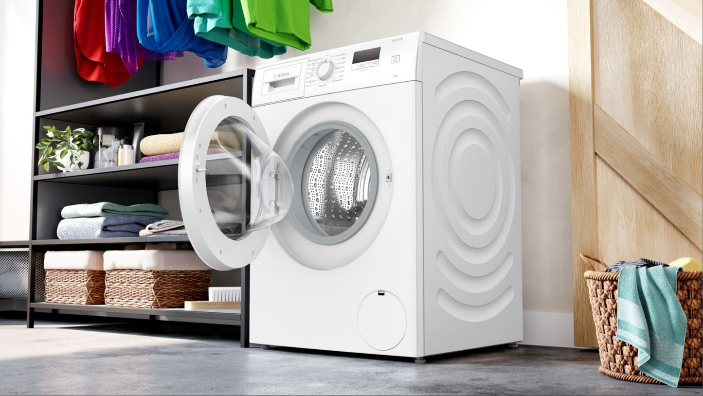 Bosch WGE03408GB SERIES 2 WHITE 8KG 1400 RPM WASHING MACHINE