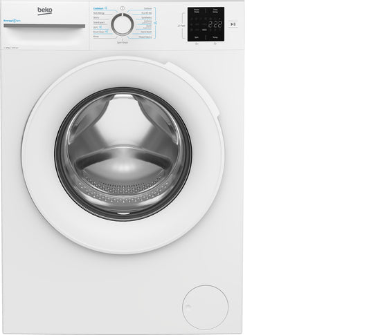 Beko B3W31041W WHITE 10KG 1400RPM WASHING MACHINE WITH ENERGYSPIN