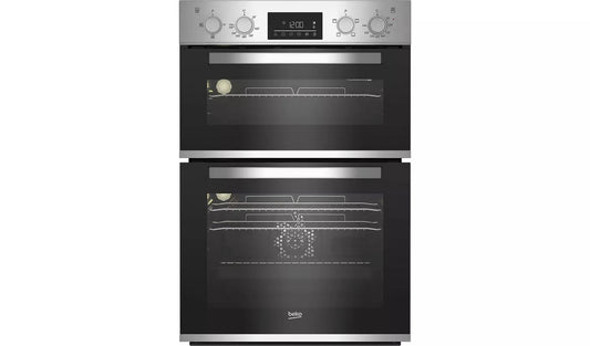 Beko BBADF22300X  STAINLESS STEEL BUILT IN DOUBLE OVEN