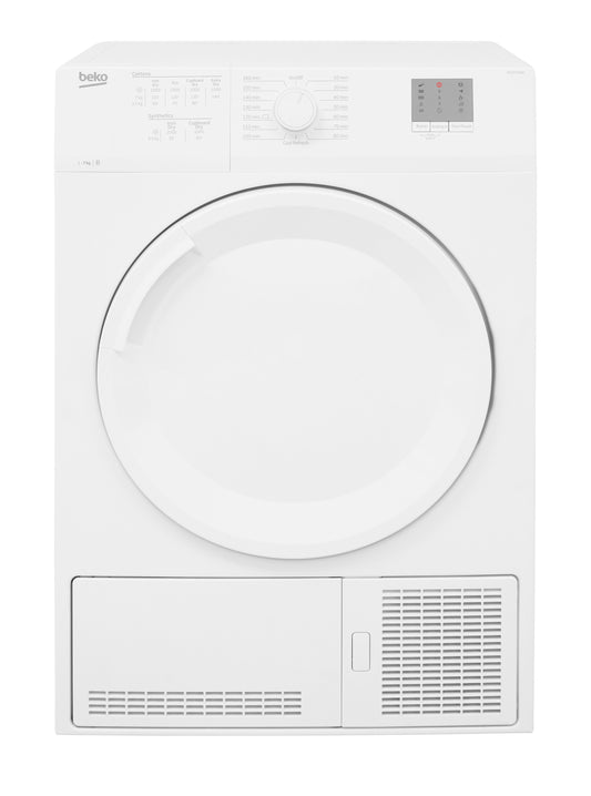 Beko DTGCT7000W  WHITE 7KG CONDENSER TUMBLE DRYER