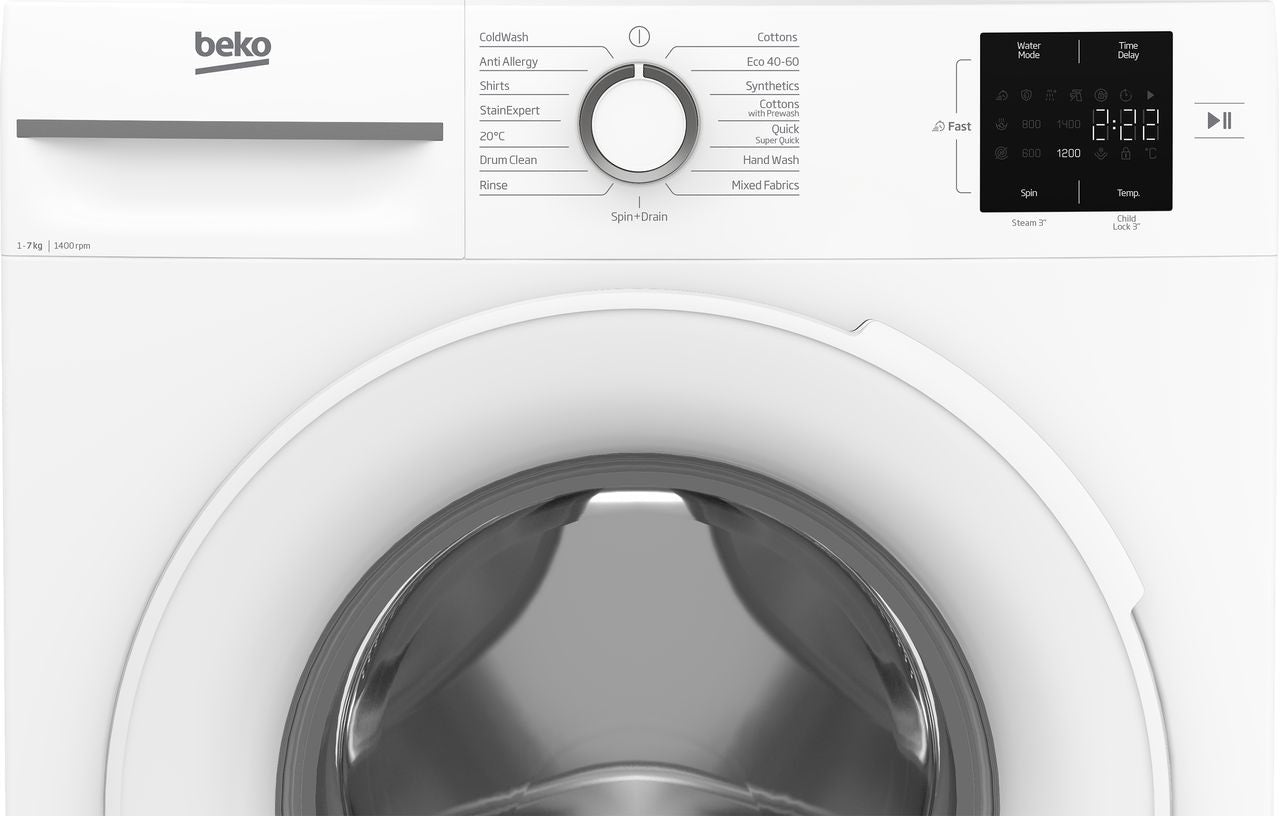 Beko BM3WT3741W  7KG 1400RPM WASHING MACHINE