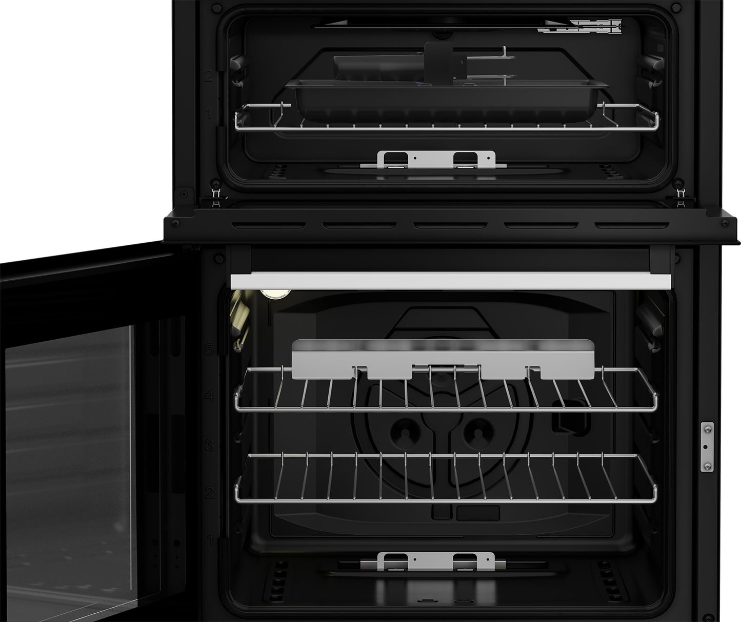 Beko FDG6231CW BEKO 60CM DOUBLE OVEN GAS COOKER