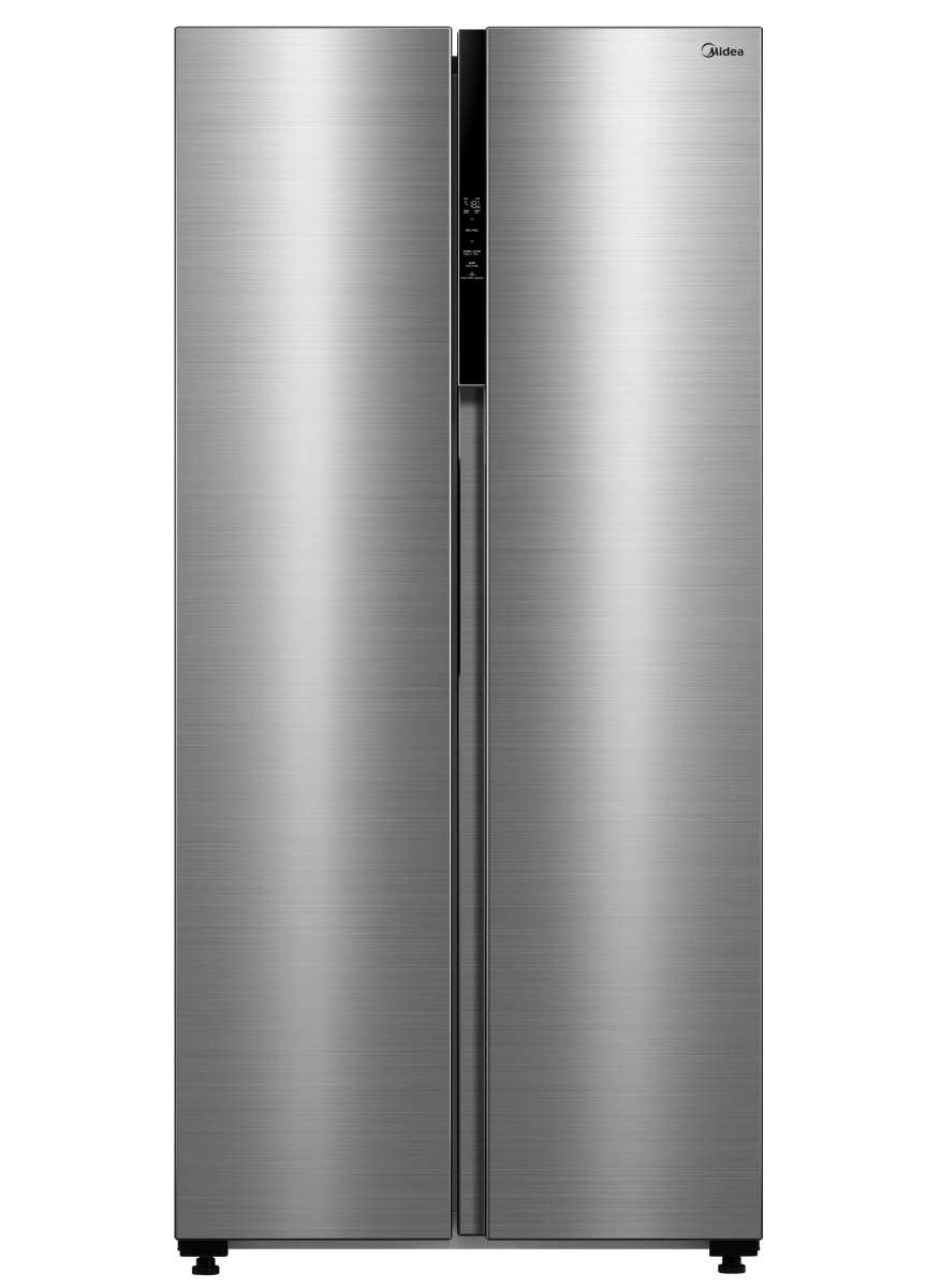 Midea MDRS619FIE46 INOX SIDE BY SIDE FRIDGE FREEZER