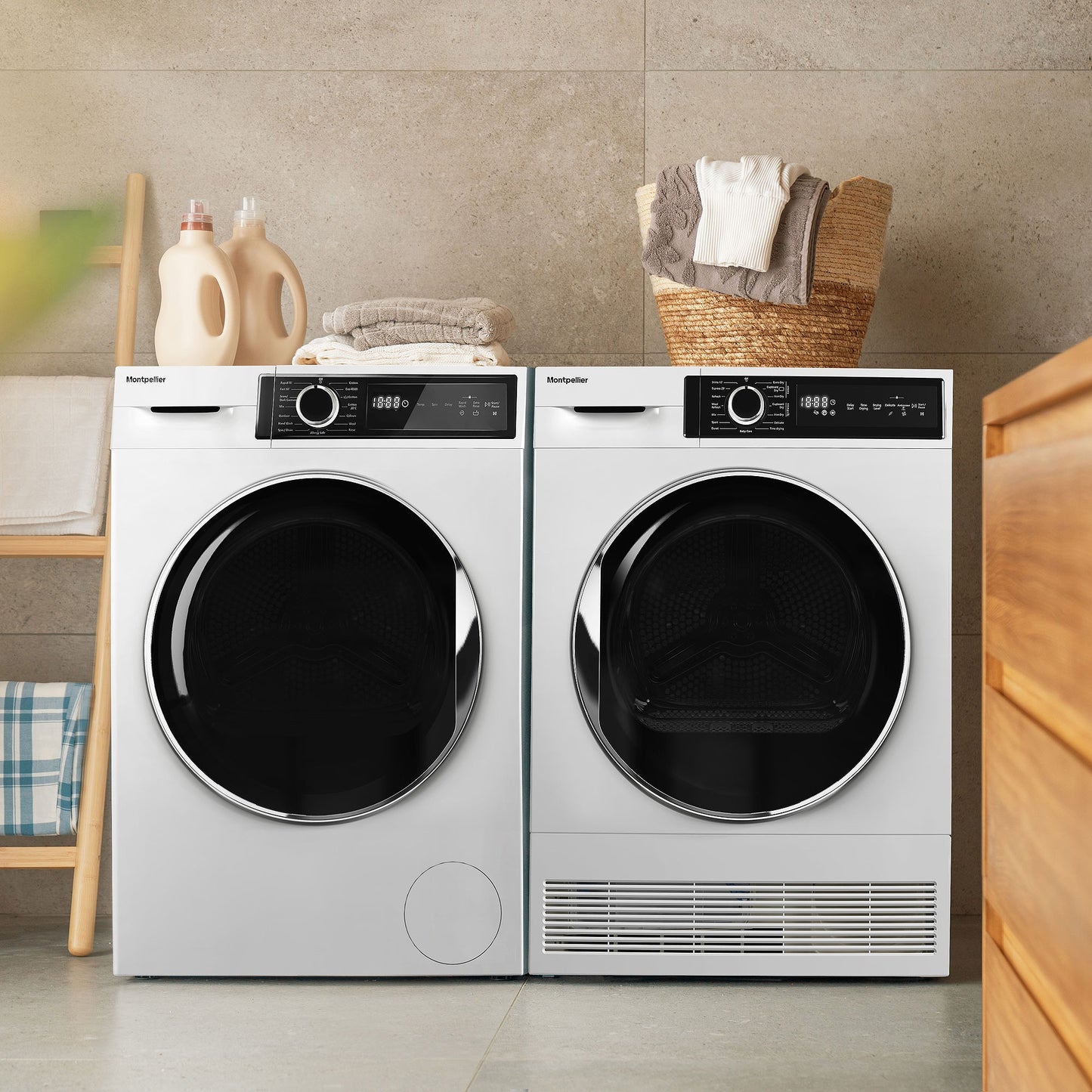 Montpellier MWM814BLW  8KG 1400RPM WASHING MACHINE
