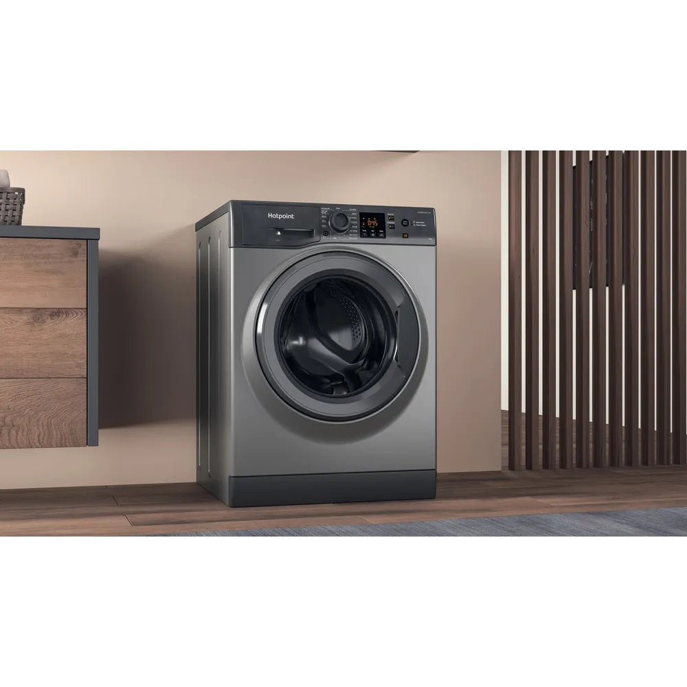 Hotpoint NSWF946GG  GRAPHITE 9KG 1400RPM WASHING MACHINE